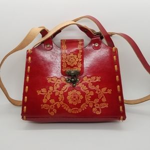 Small Tooled Leather Purse